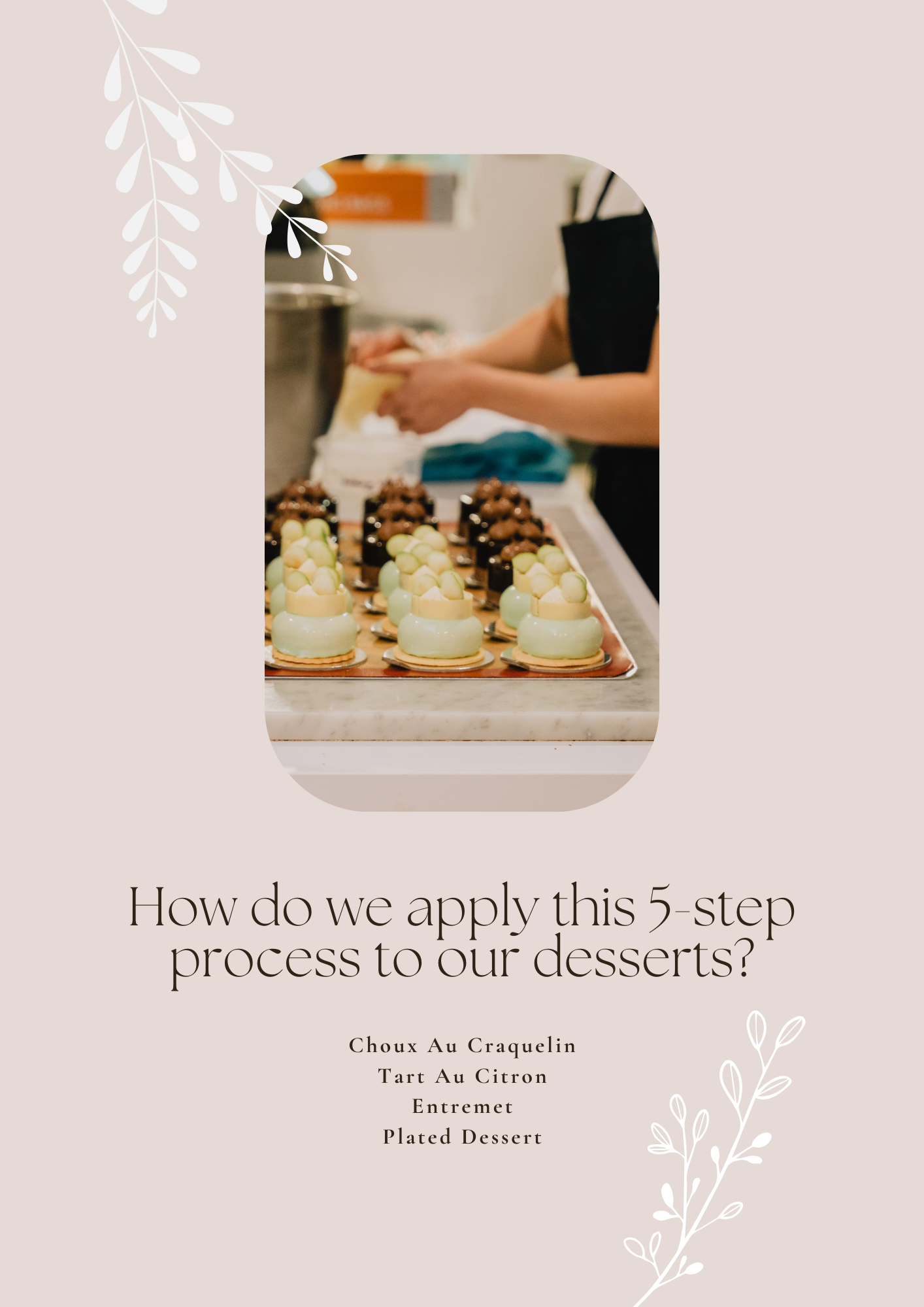 A Sweet Journey: A guide to crafting patisserie & desserts