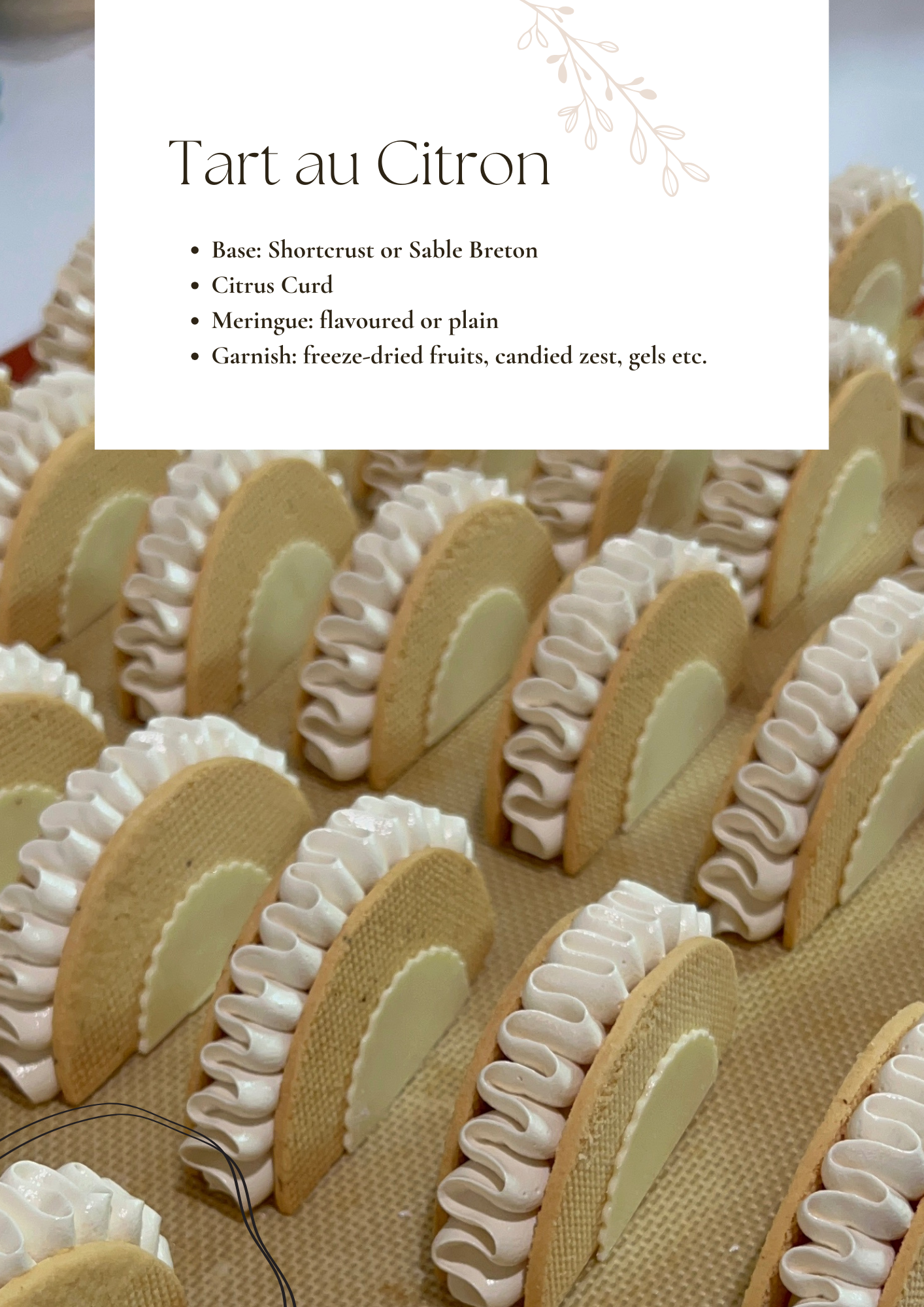 A Sweet Journey: A guide to crafting patisserie & desserts