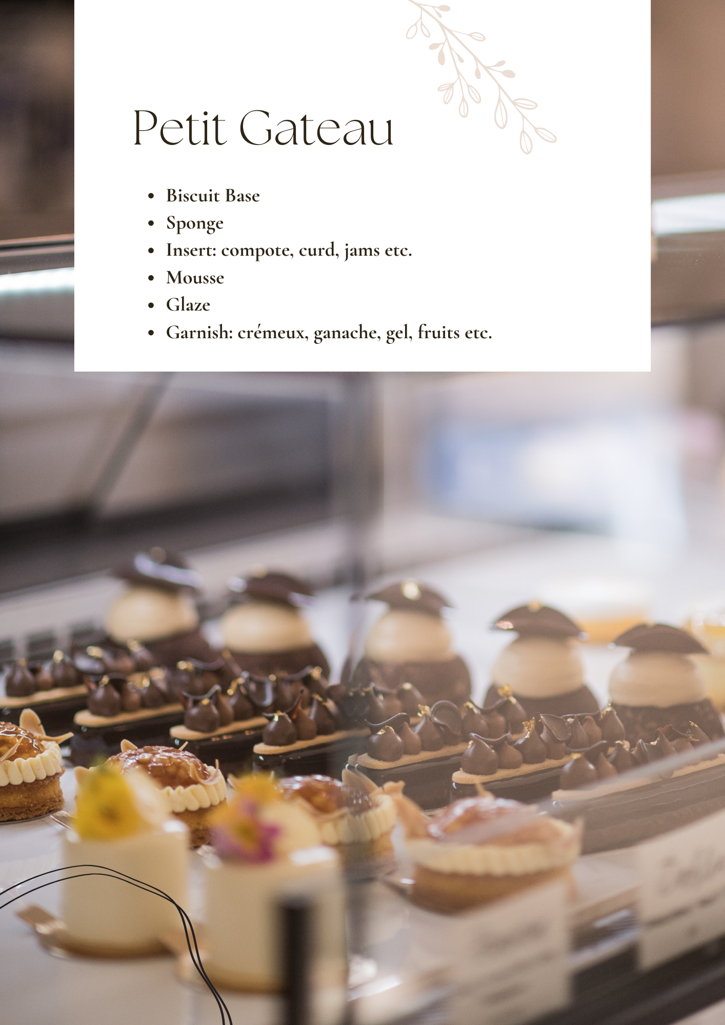A Sweet Journey: A guide to crafting patisserie & desserts