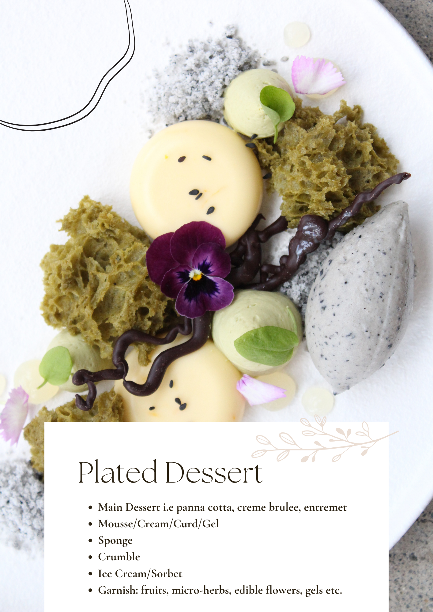 A Sweet Journey: A guide to crafting patisserie & desserts