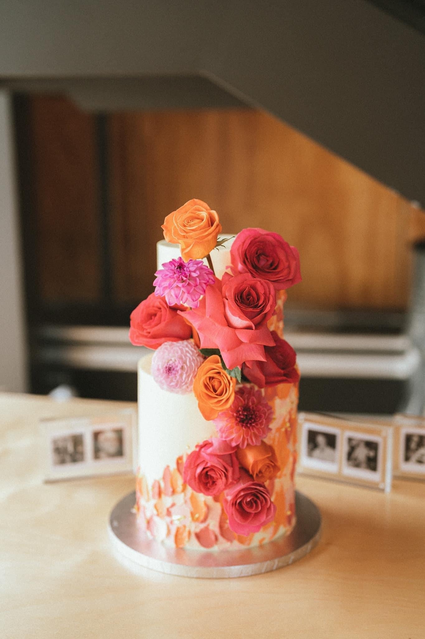 Wedding Floral Cake