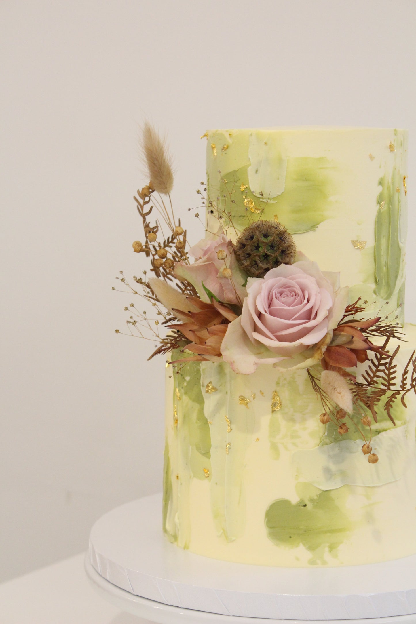 Wedding Abstract Modern Cake