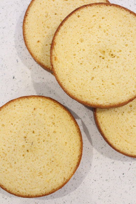 Vanilla Sponge Cake Recipe Card