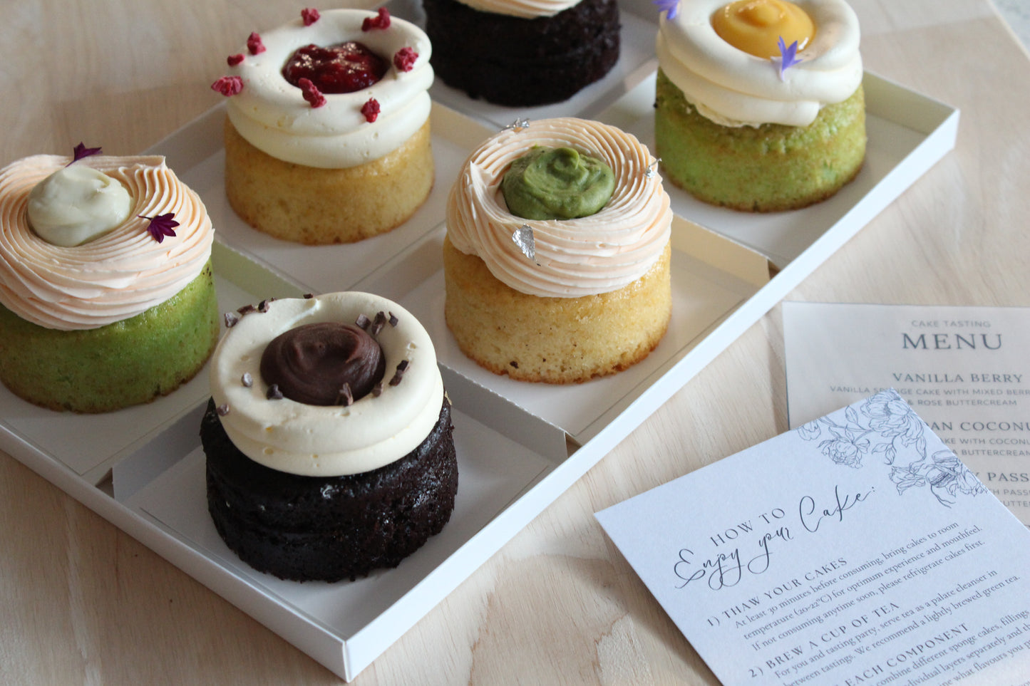 PRE-ORDER Cake Tasting Boxes (2026 May Edition)