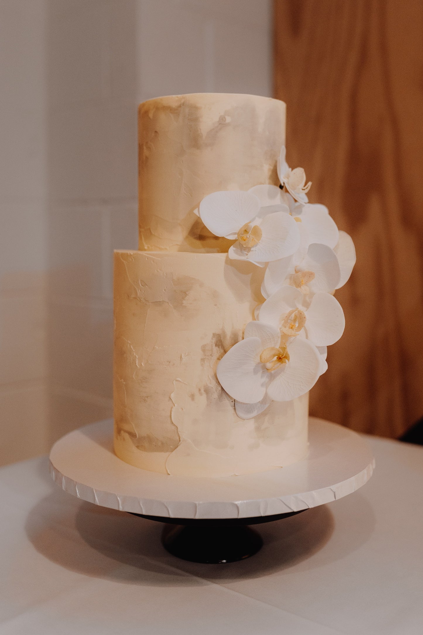 Wedding Abstract Modern Cake